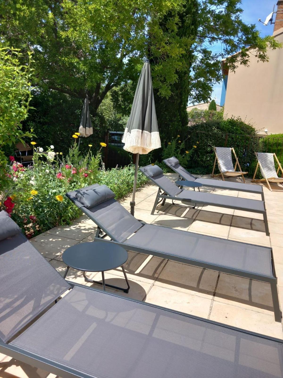 Hotel La Garance Bédoin Exterior foto